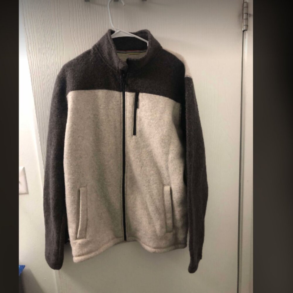 SmartWool Men's Hudson Trail Full Zip Fleece Jacket Sz XL
